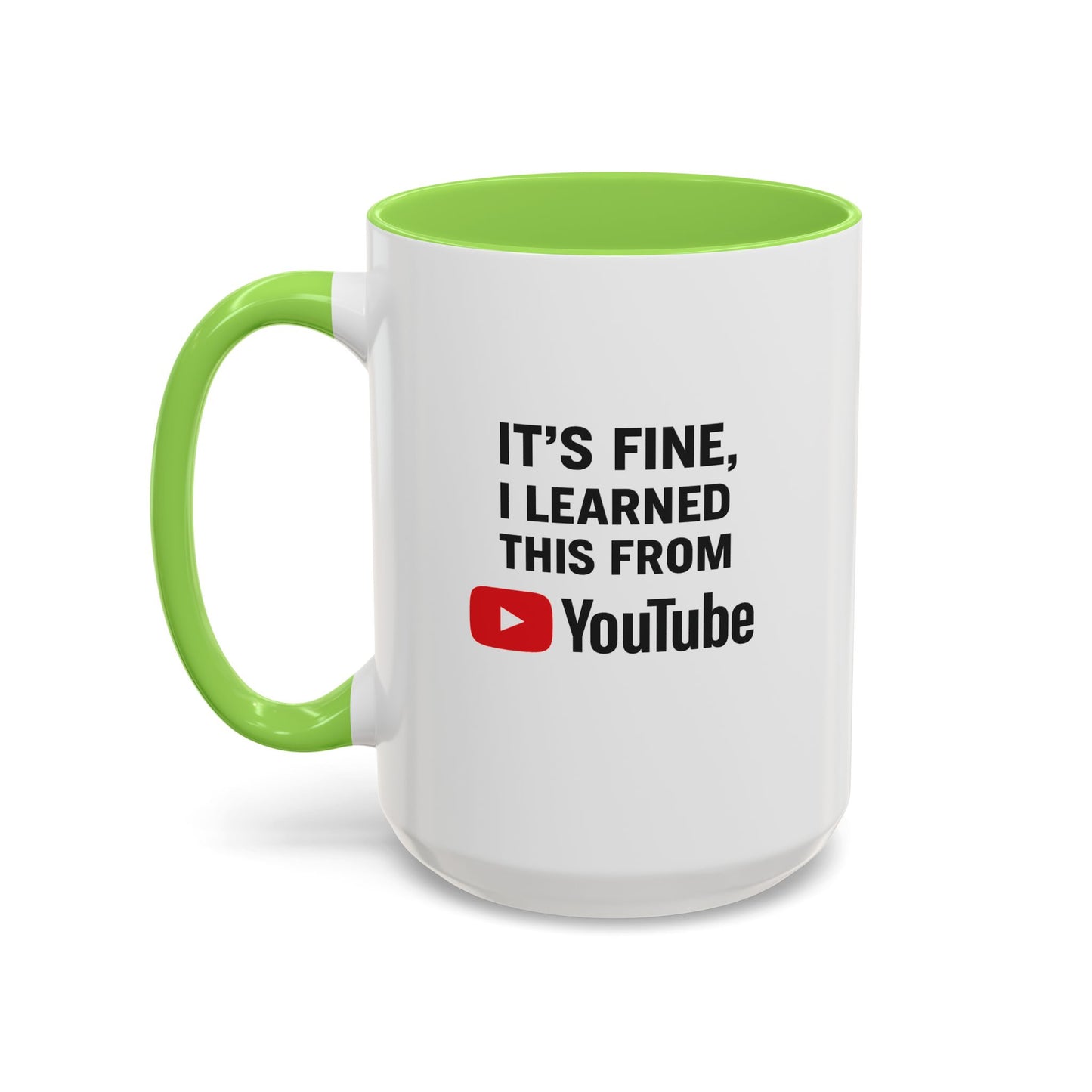 unique colorful mug - perfect for youtube lovers