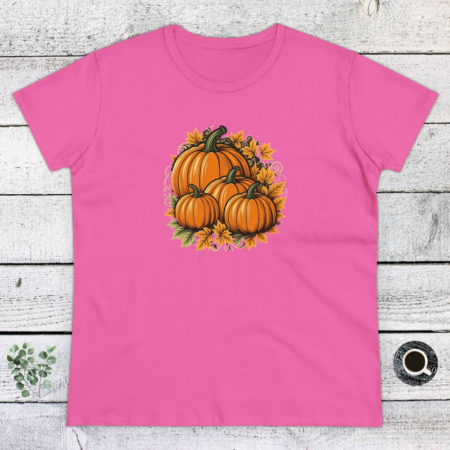 womens t-shirt - pumpkins