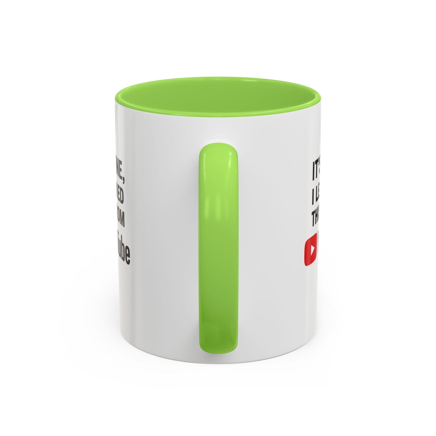 unique colorful mug - perfect for youtube lovers