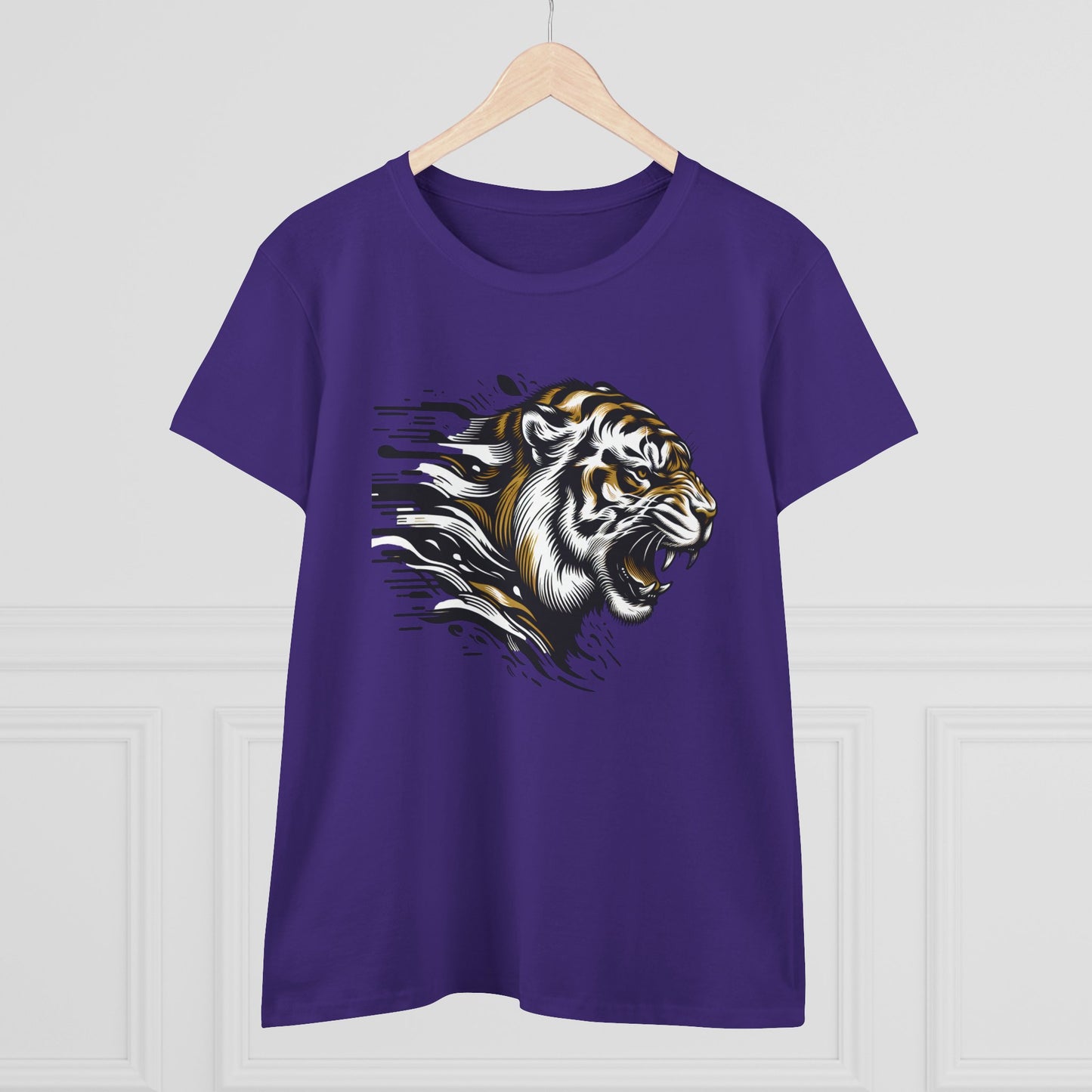 fierce tiger graphic cotton tee