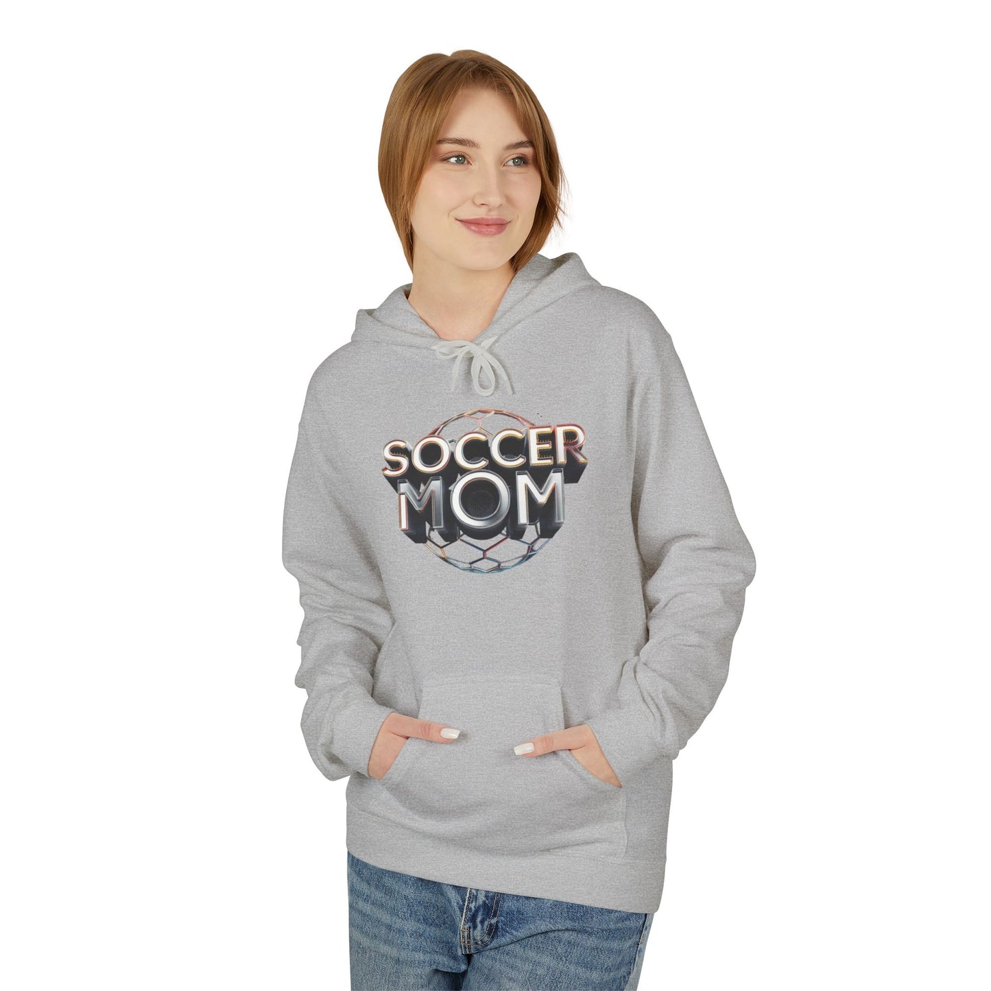 trendy unisex softstyle hoodie - perfect for soccer moms