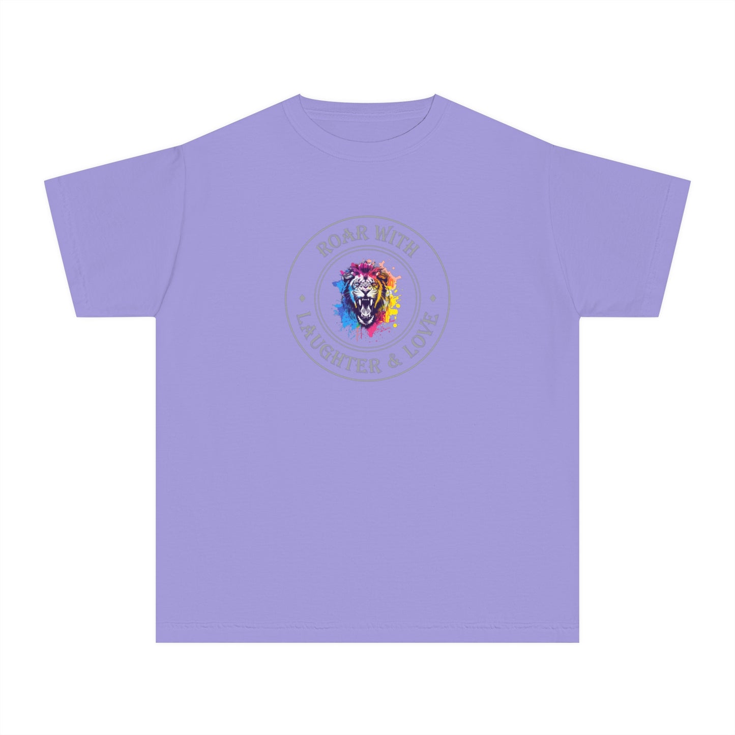 youth t-shirt - lion roar (2)