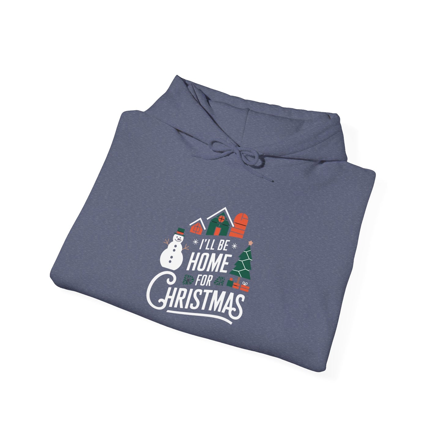 men's and women's christmas sweatshirt. home for christmas. unisex christmas sweatshirt.