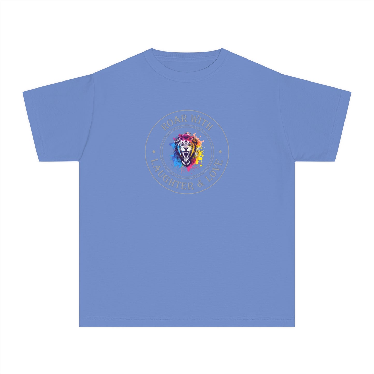 youth t-shirt - lion roar (2)