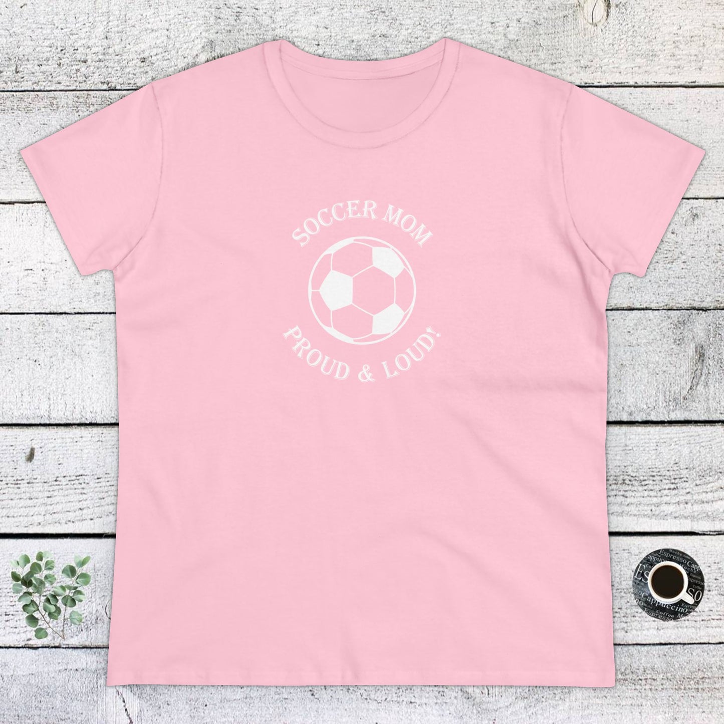 womens t-shirt - soccer mom