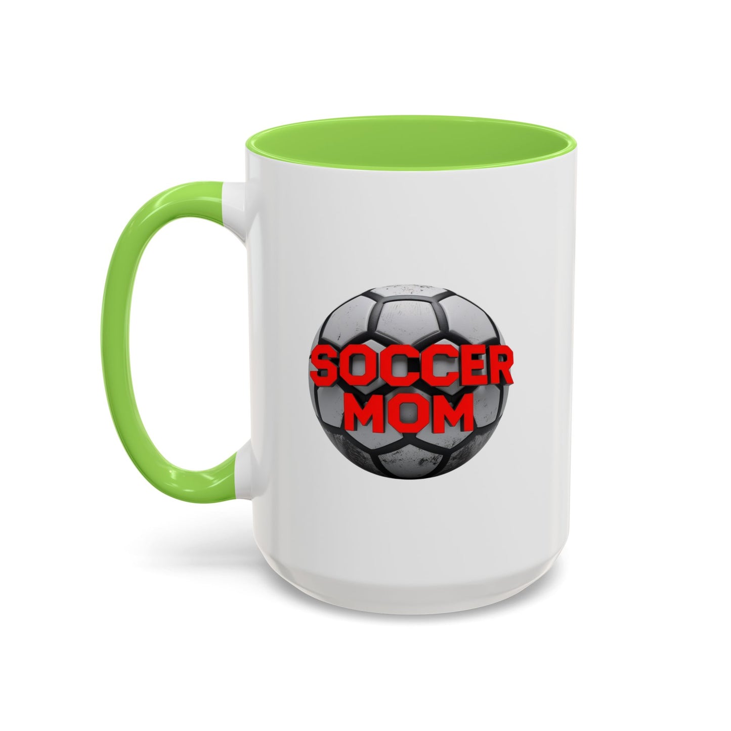 colorful soccer mom mug - perfect gift for sports enthusiasts