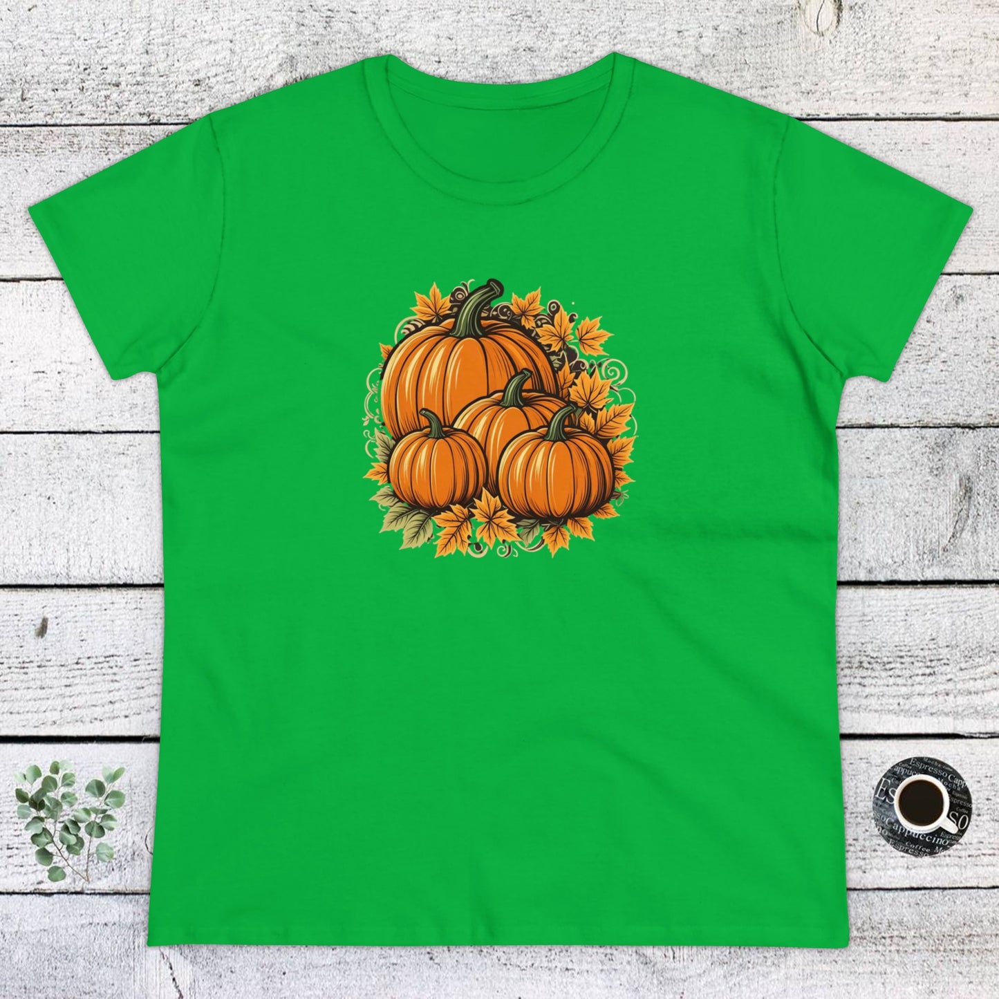 womens t-shirt - pumpkins