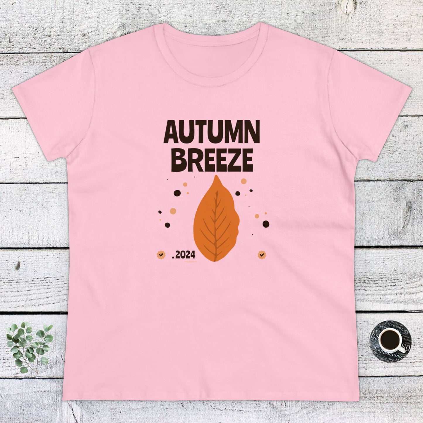 women t-shirts, women's tee, fall, autumn breeze, gift