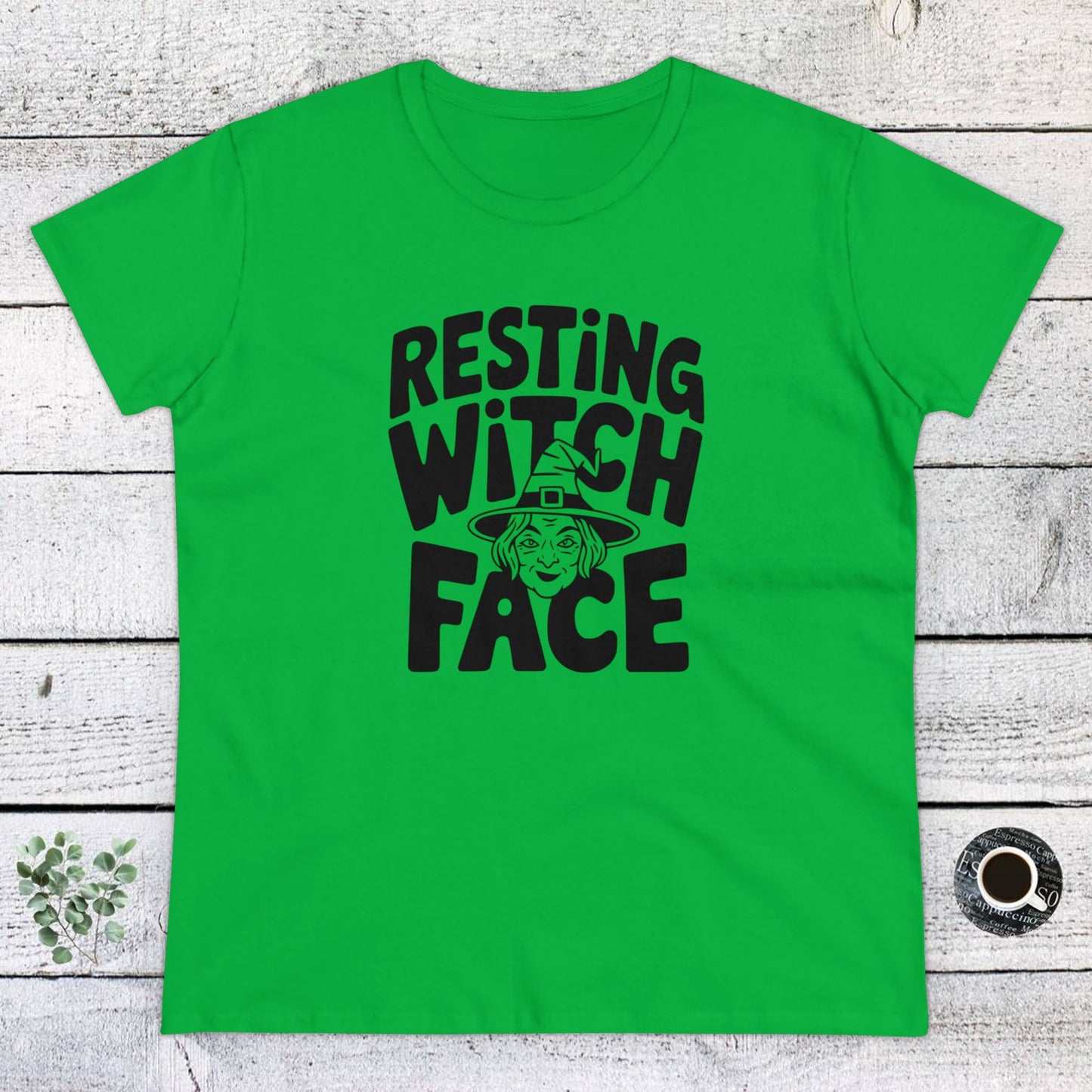 women's t-shirt, women's tee, women's halloween, witch!
