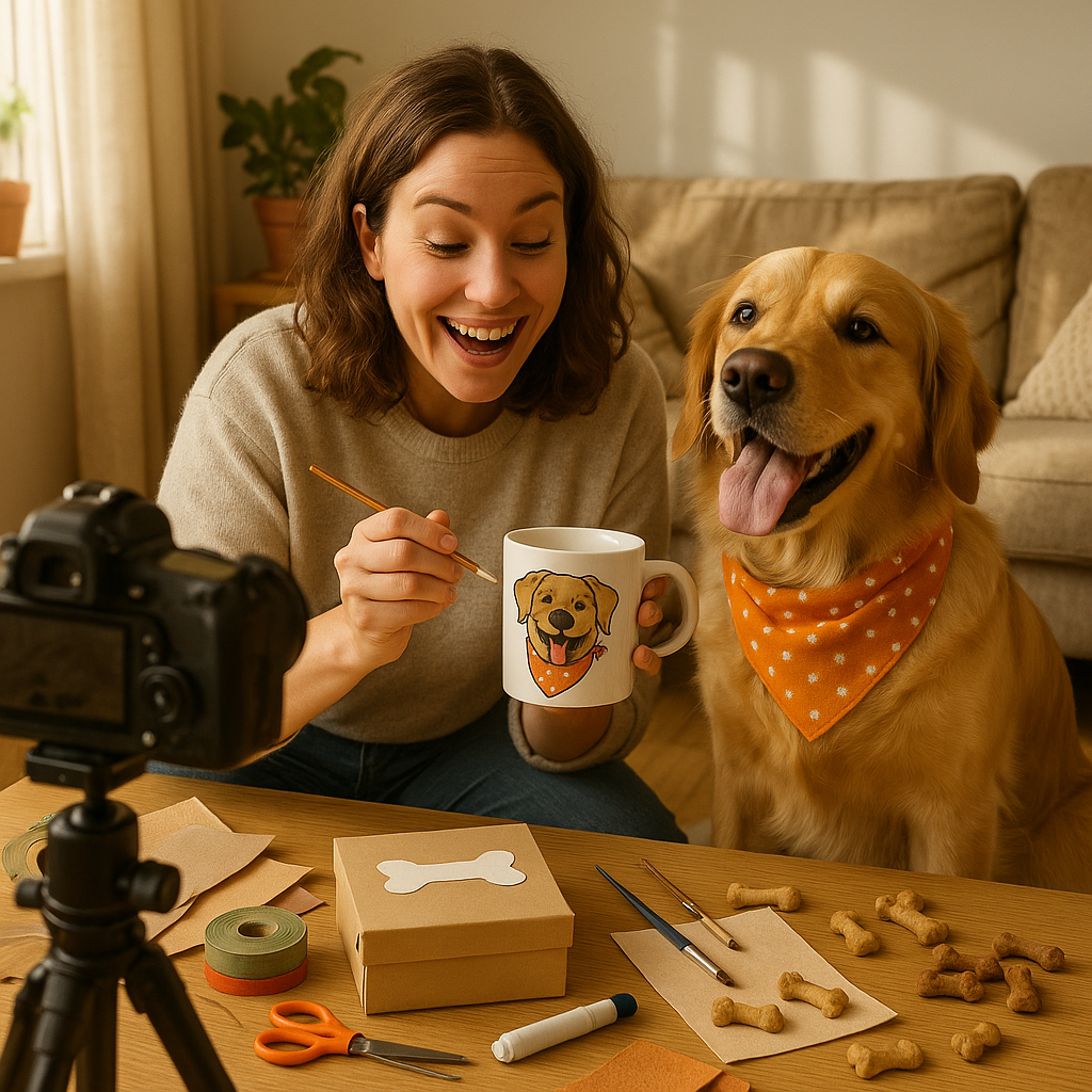 Calling All Creators: How Custom Pet Gifts Can Take Your Brand Viral (and Make Your Furry Friend a Star!)