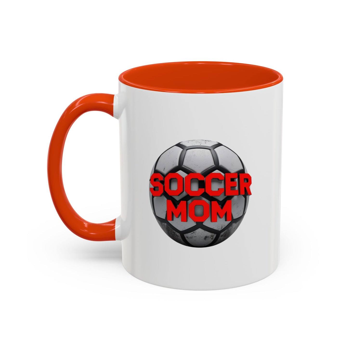 colorful soccer mom mug - perfect gift for sports enthusiasts