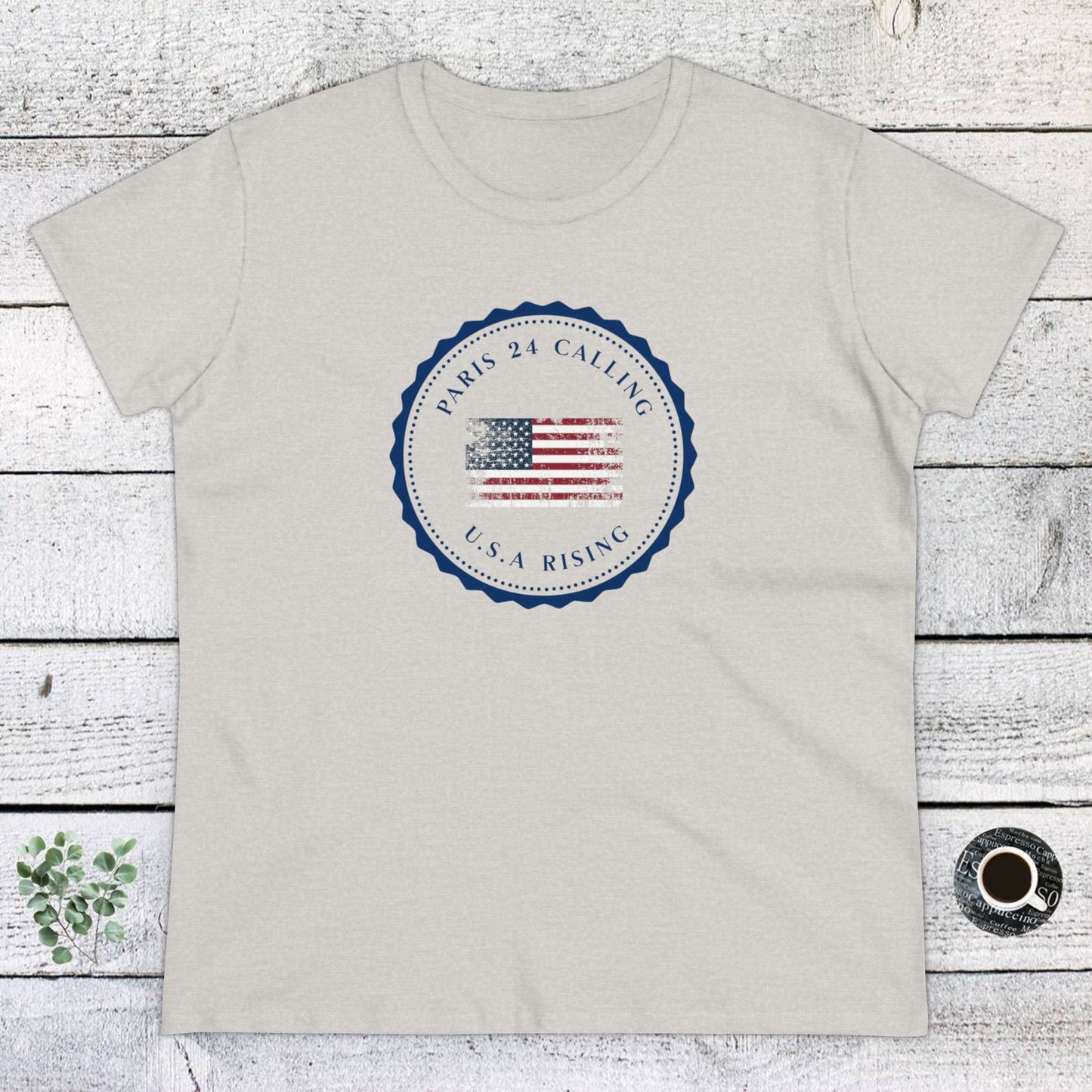 women's t-shirt - usa rising