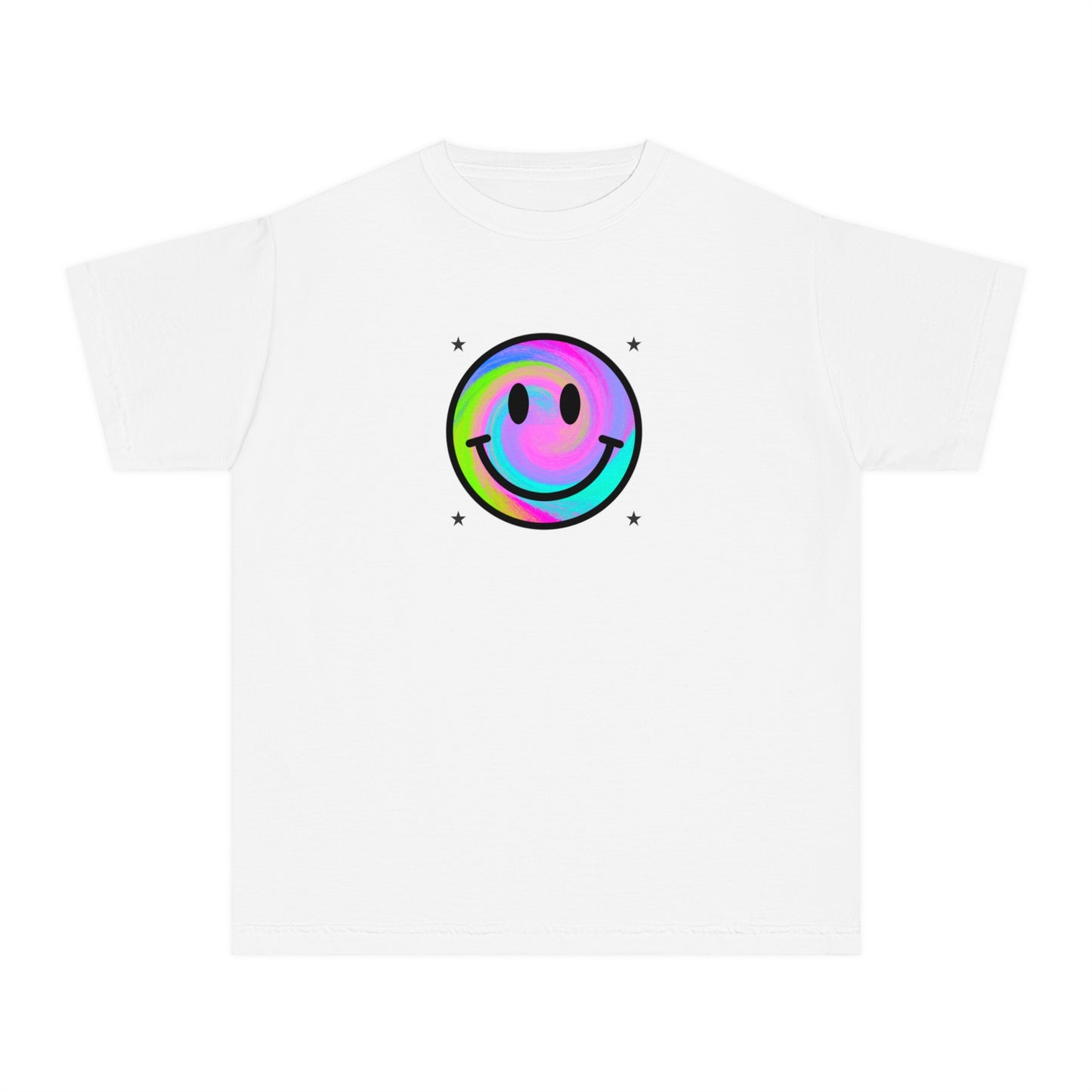 youth t-shirt - smiley face