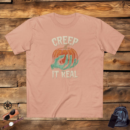 Men's T-Shirt, Men's Tee, Men's Halloween, Men's Funny gift - Creep it real!