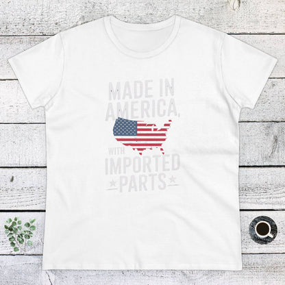 Women's T-Shirt, Women's Tee, Women's Halloween, Funny Gift, Made in America!