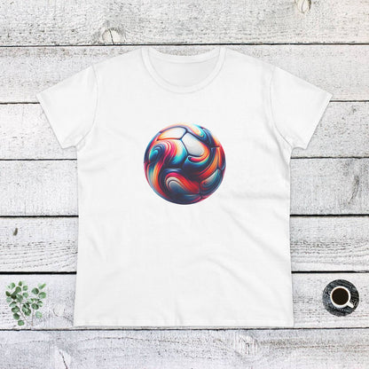 Stylish Women's Cotton Tee for Sports Enthusiasts