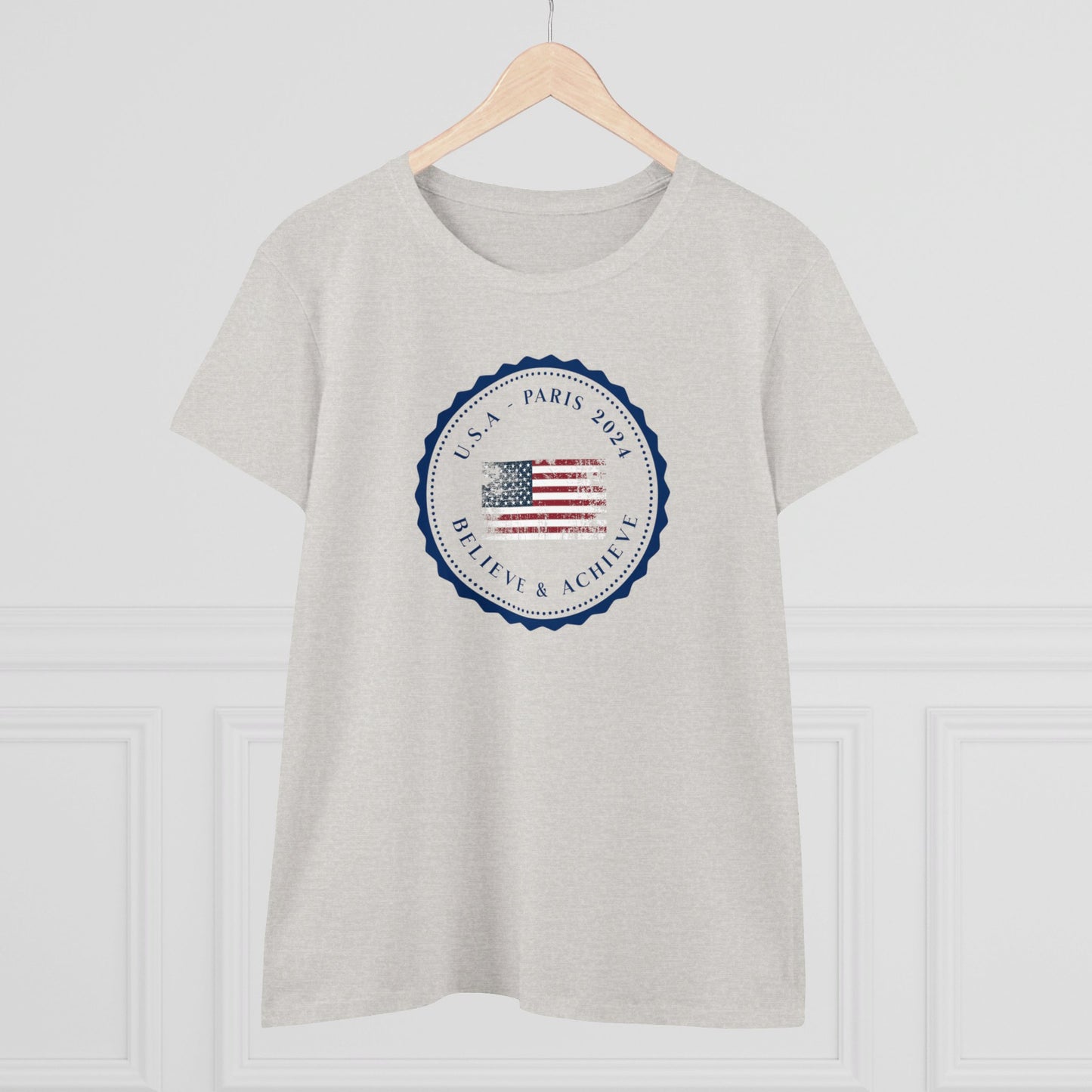 women's t-shirt - believe & achieve