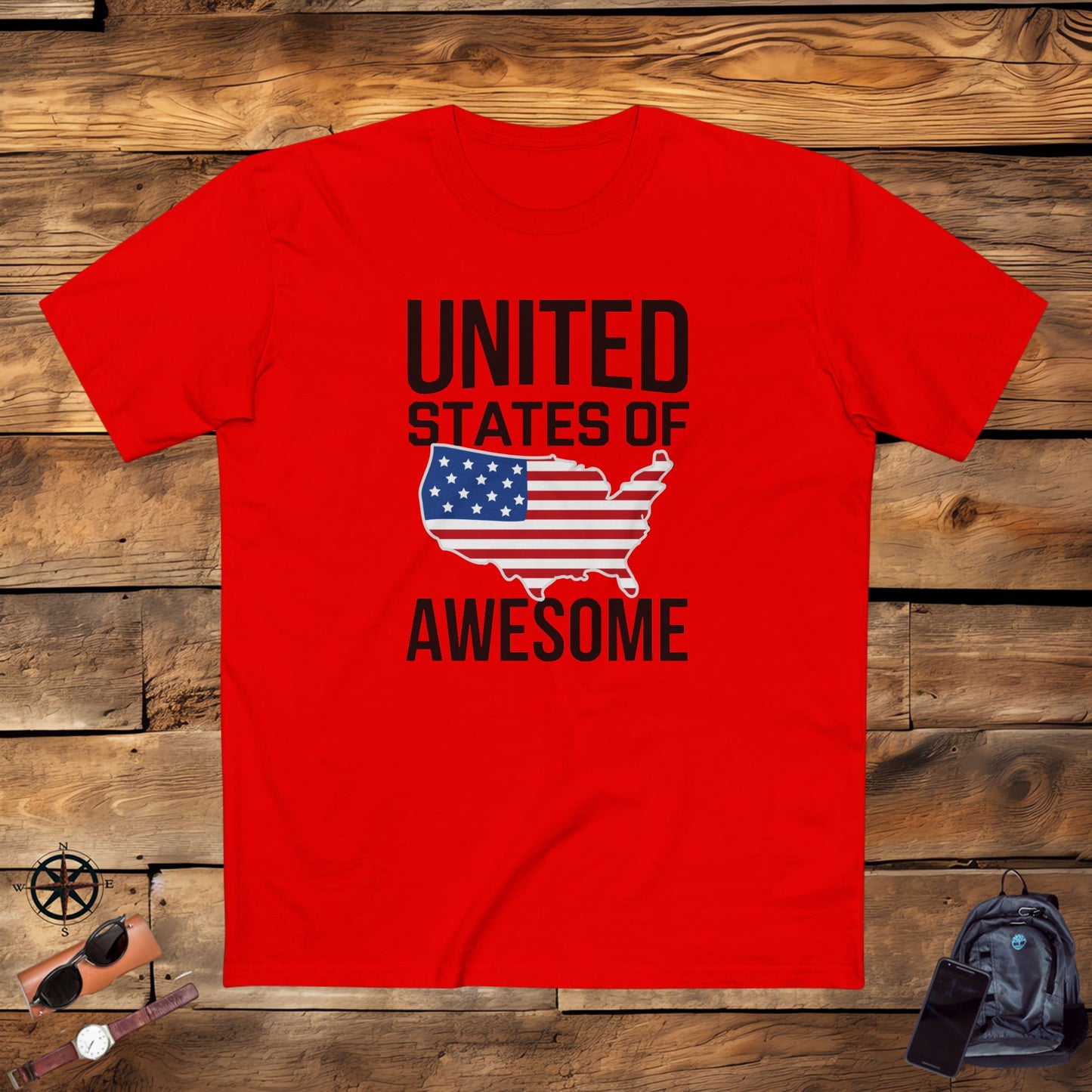 men's t-shirt, men's tee, men's funny gift, election 2024, united states of awesome