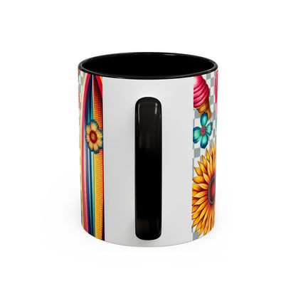 Colorful Summer Vibes Mug | Vibrant Design for Your Morning Coffee