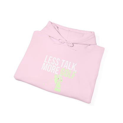 Men & Women Golf Sweatshirt: Less Talk More Golf! Unisex Sweatshirt: