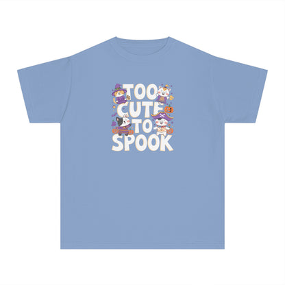 Youth T-Shirt, Youth Halloween T-Shirt, Too Cute to Spook!