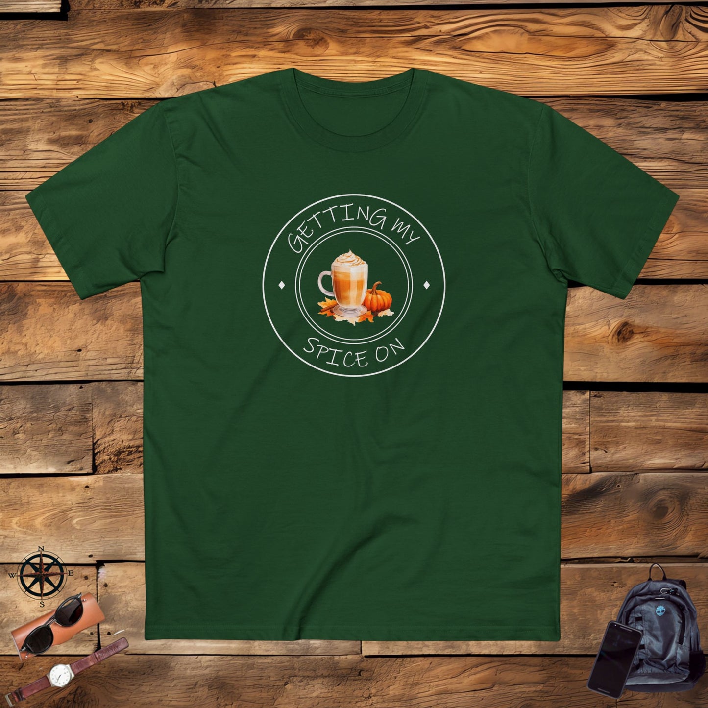 men's t-shirt - getting my spice on