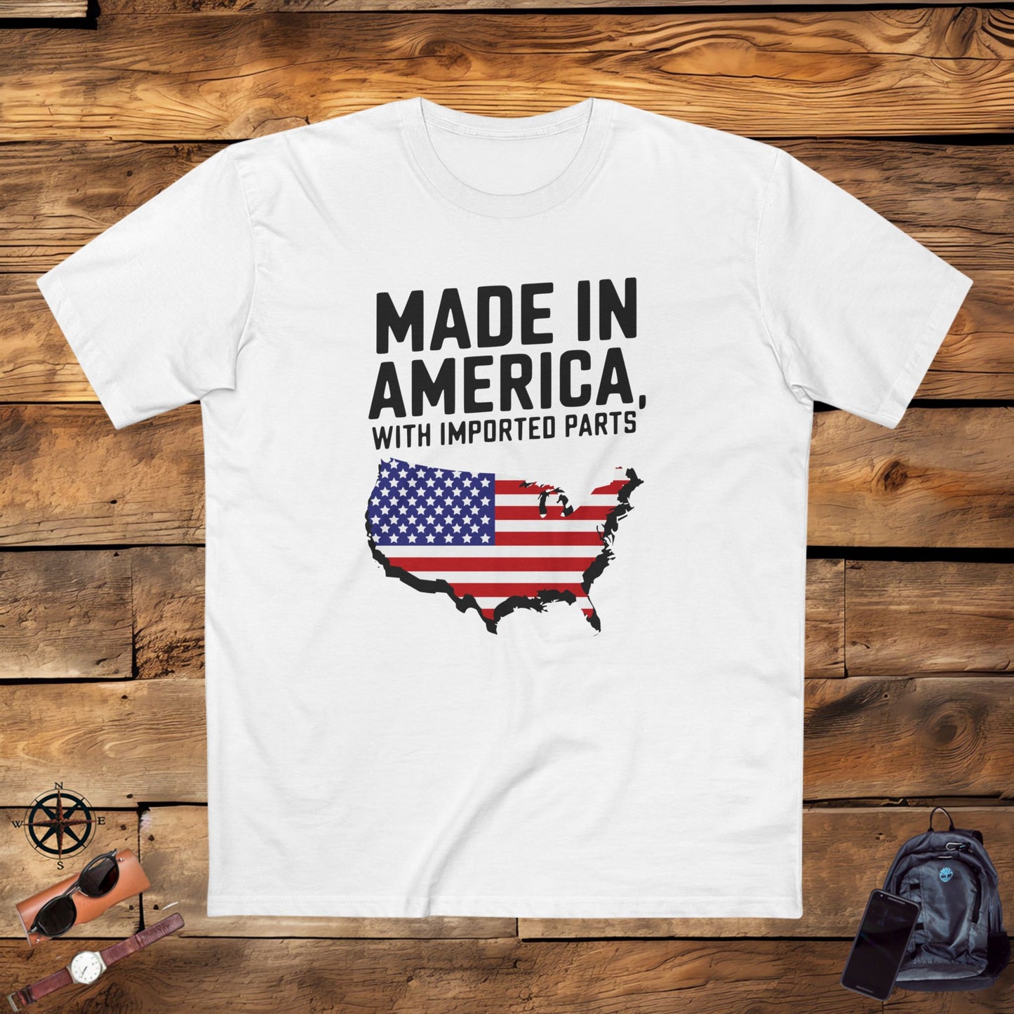 men's t-shirt, men's tee, men's funny gift, made in america