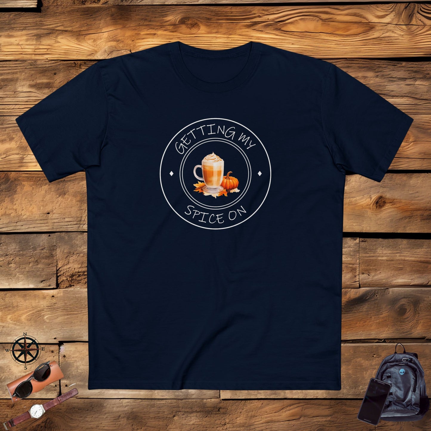 men's t-shirt - getting my spice on