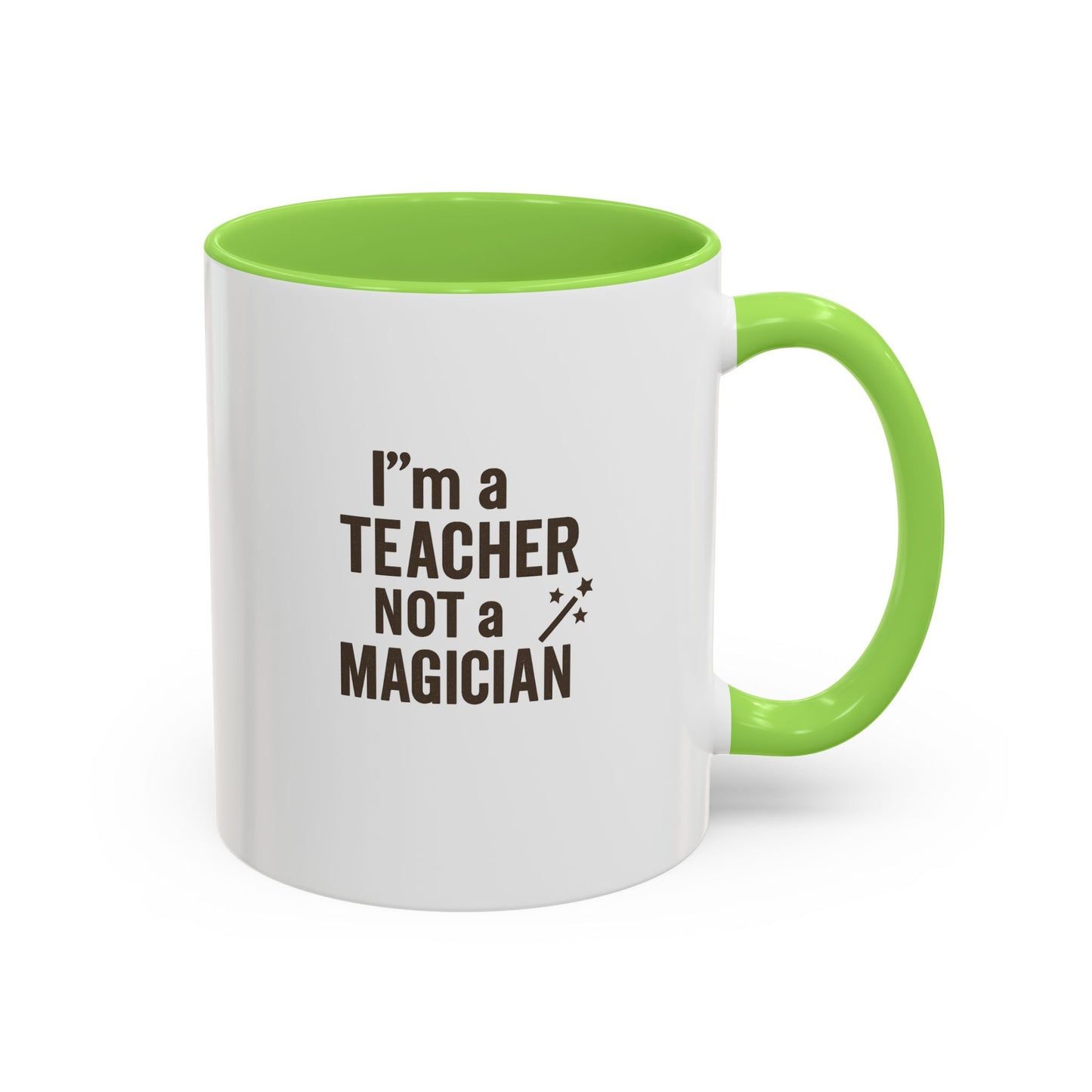 colorful teacher mug - perfect gift for educators. teachers with attitude.
