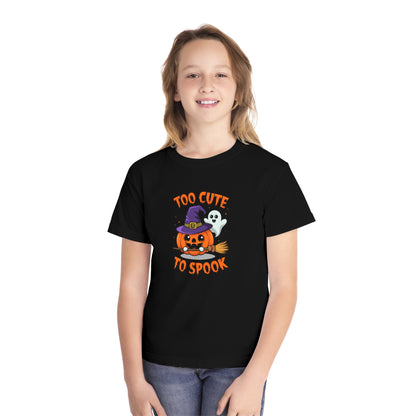 Youth T-Shirt, Youth Halloween T-Shirt, Too Cute to Spook!