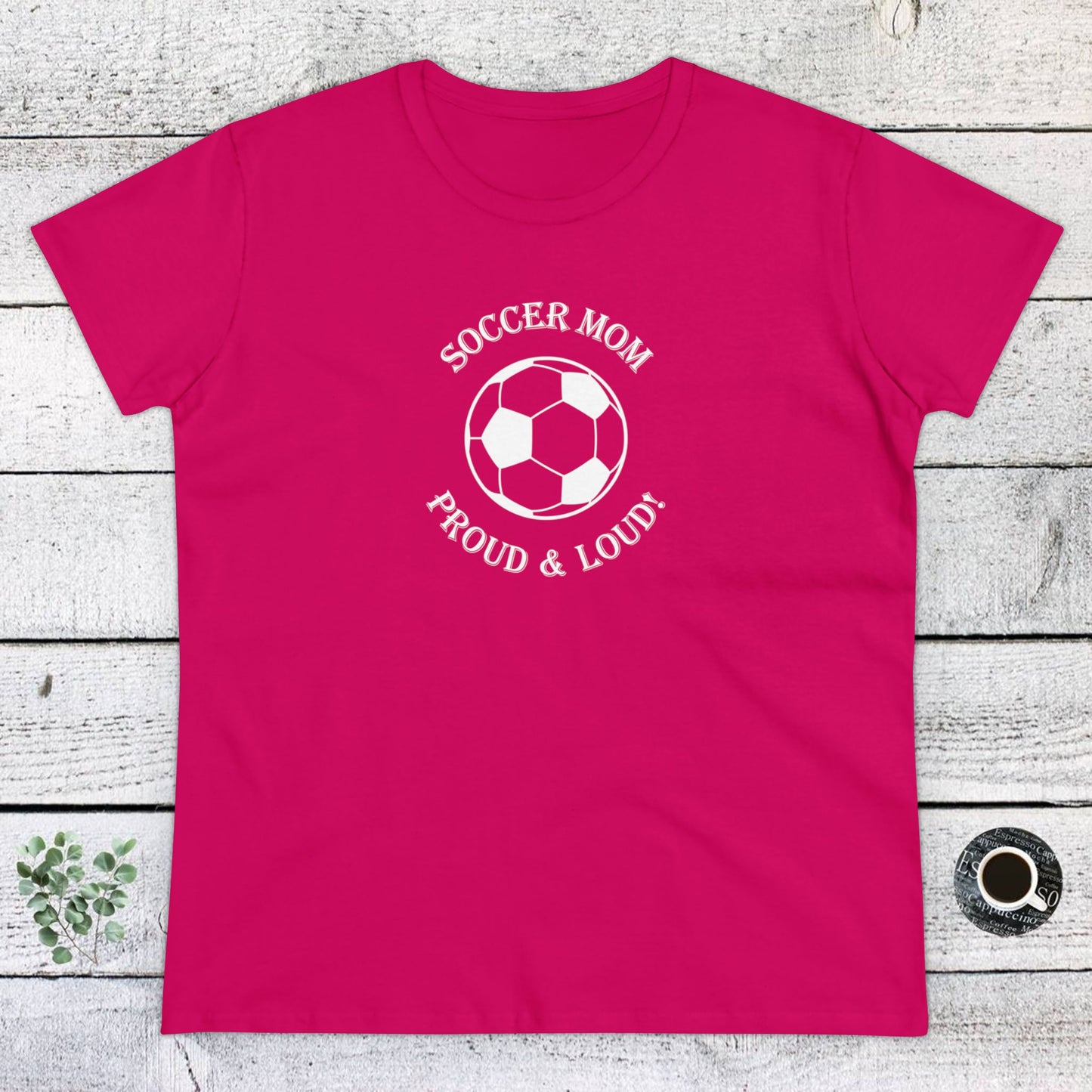 womens t-shirt - soccer mom