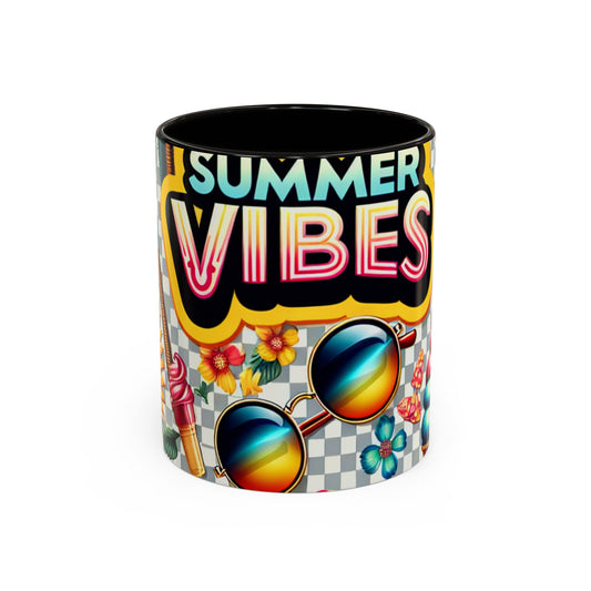 Colorful Summer Vibes Mug | Vibrant Design for Your Morning Coffee
