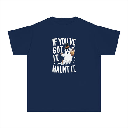 Youth T-Shirt, Youth Halloween T-Shirt, If you've got it haunt it!