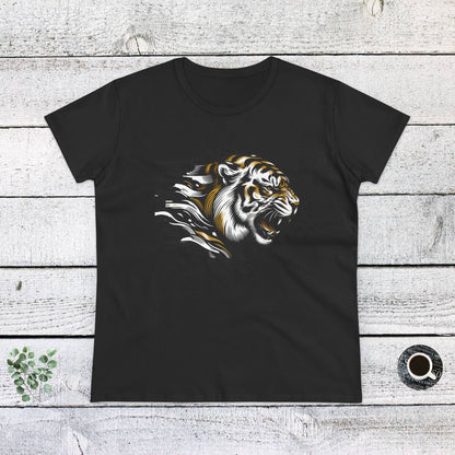 Fierce Tiger Graphic Cotton Tee