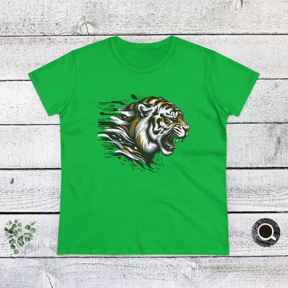 Fierce Tiger Graphic Cotton Tee