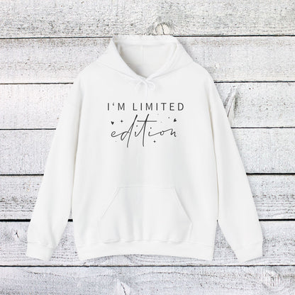 Unisex Heavy Blend™ Hooded Sweatshirt - I’m Limited Edition - Unique Confidence Quote