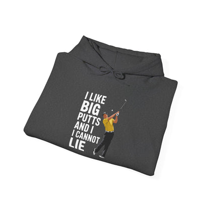 Men & Women Golf Sweatshirt: I Like Big Putts and I Cannot Lie. Unisex Golf Sweatshirt