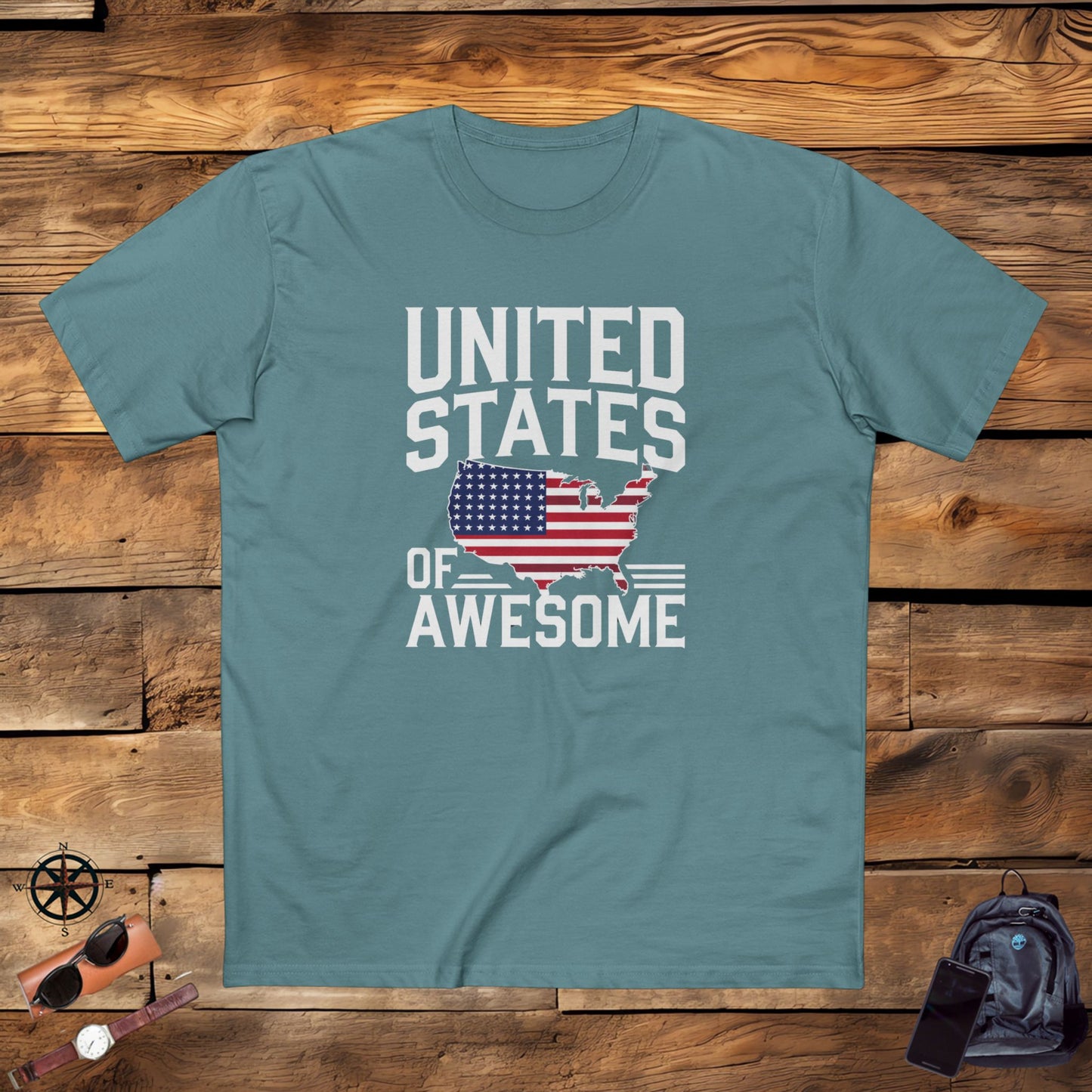 men's t-shirt, men's tee, funny gift, election, united states of awesome