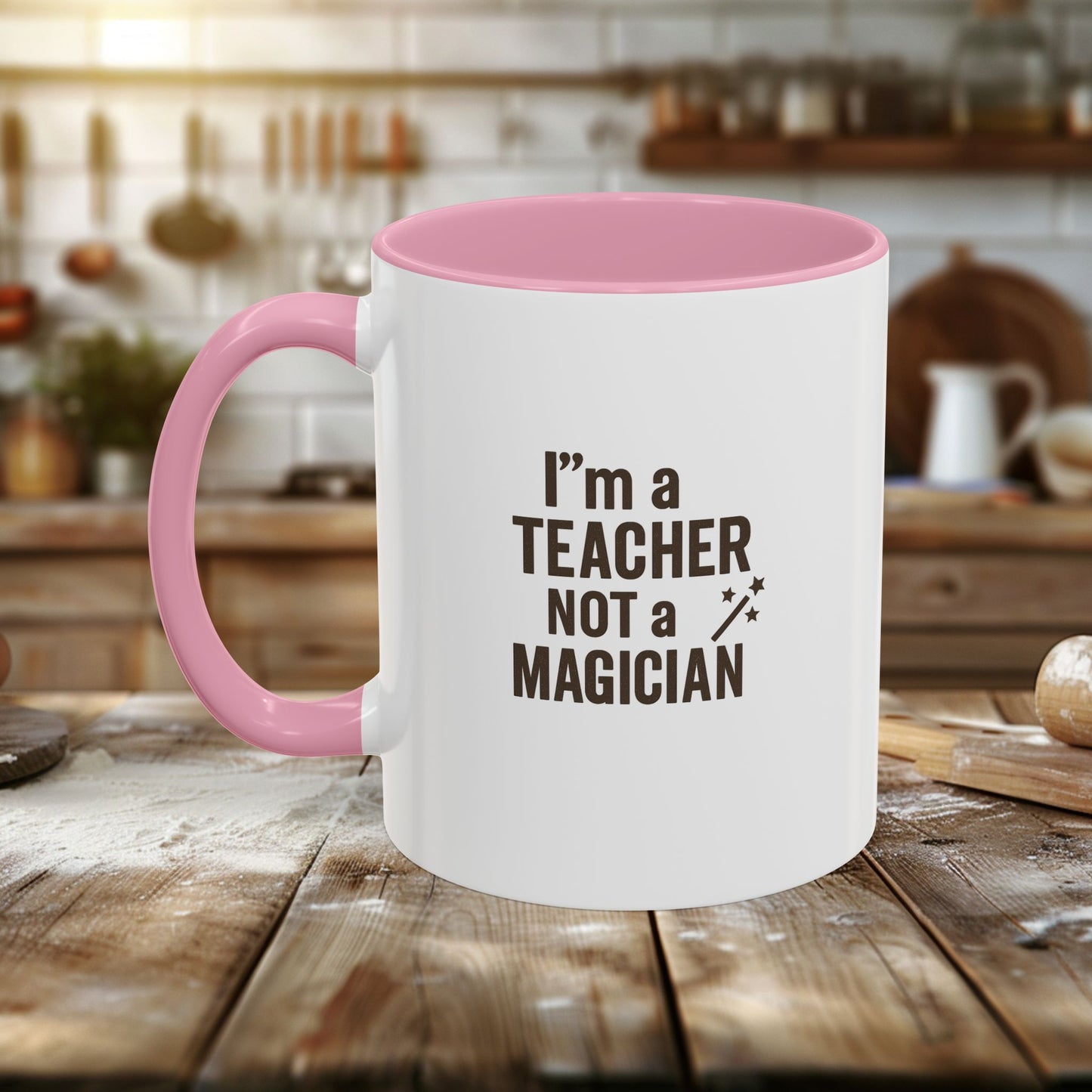 colorful teacher mug - perfect gift for educators. teachers with attitude.