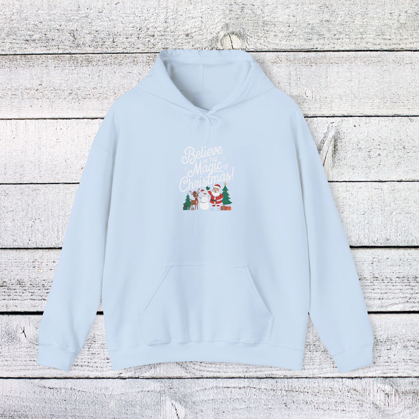 men's and women's christmas sweatshirt. magic of christmas. unisex christmas sweatshirt.