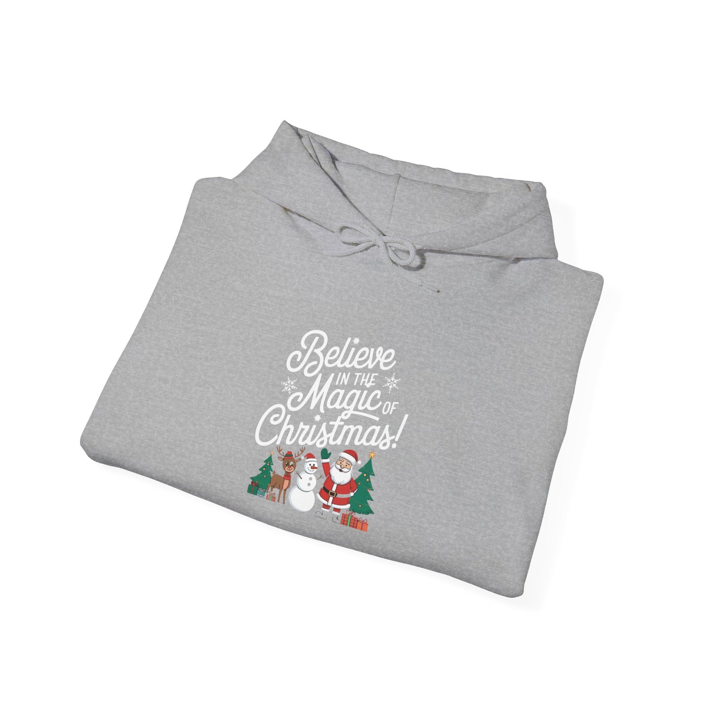 men's and women's christmas sweatshirt. magic of christmas. unisex christmas sweatshirt.