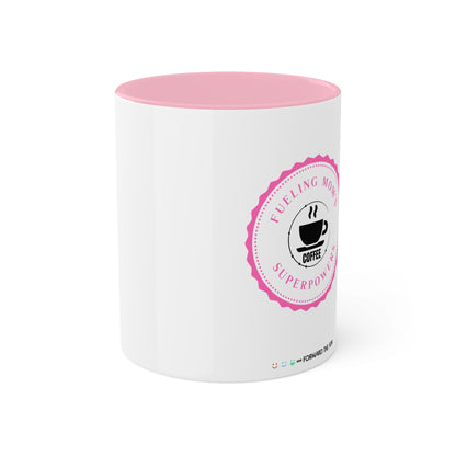 Colorful 11oz Mug - Mom's Superpowers