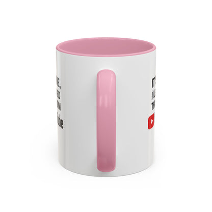 Unique Colorful Mug - Perfect for YouTube Lovers