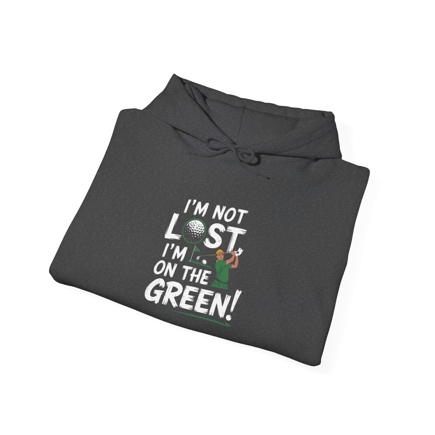 men & women golf sweatshirt: on the green! unisex sweatshirt