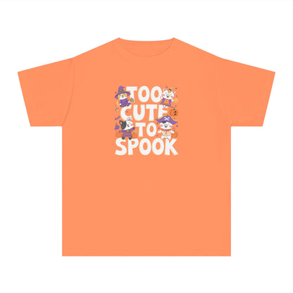 Youth T-Shirt, Youth Halloween T-Shirt, Too Cute to Spook!