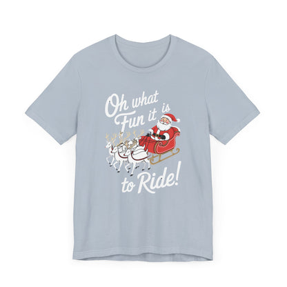 Men & Women Christmas T-Shirt. Christmas Fun! Unisex Christmas T-Shirt.