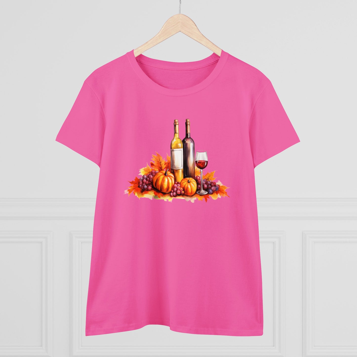 women halloween t-shirt, tee, fall, women's wine glass, pumpkins, halloween gift