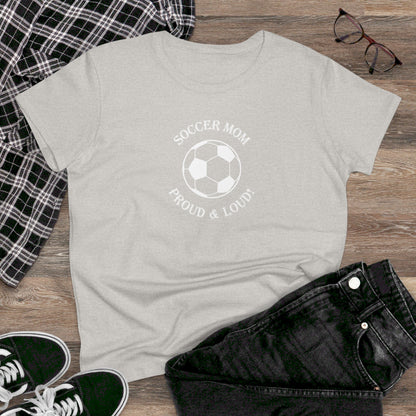 Womens T-Shirt - Soccer Mom