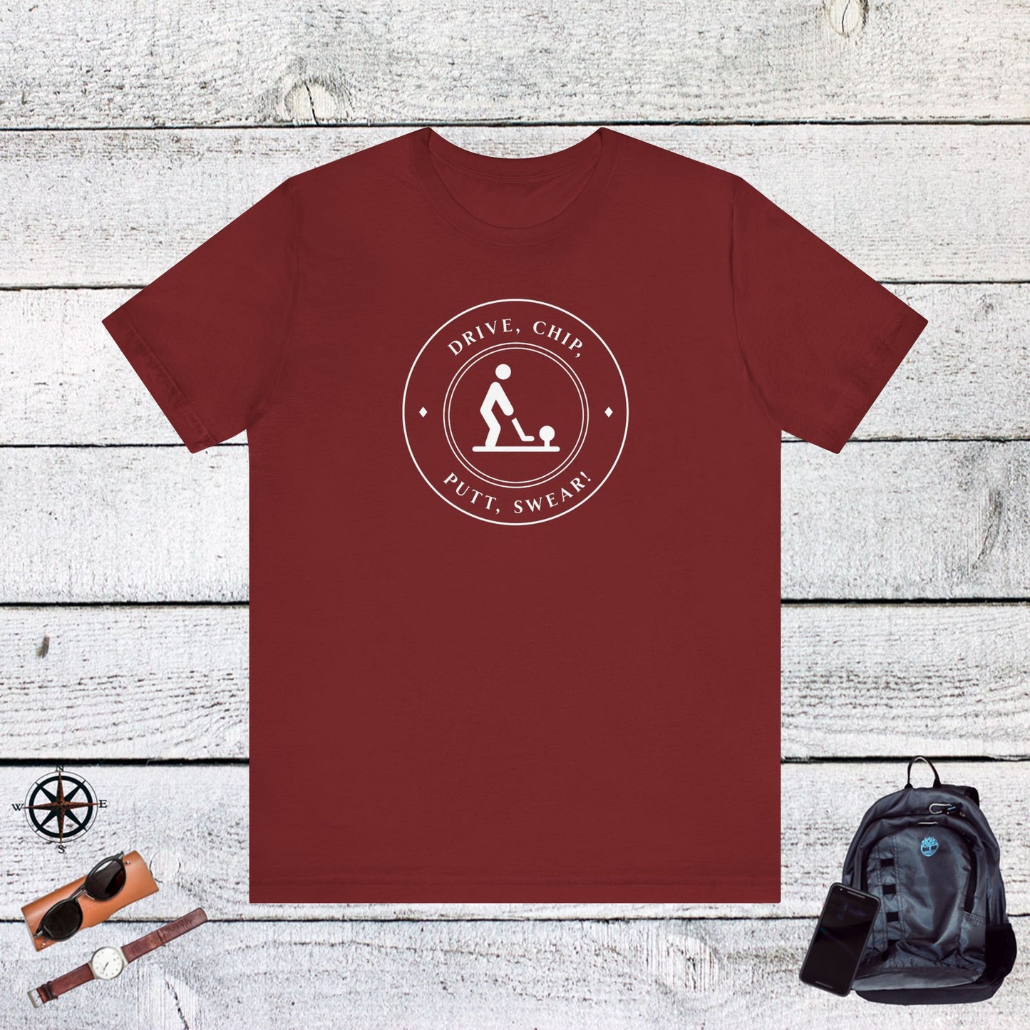 unisex t-shirt - golf funny!