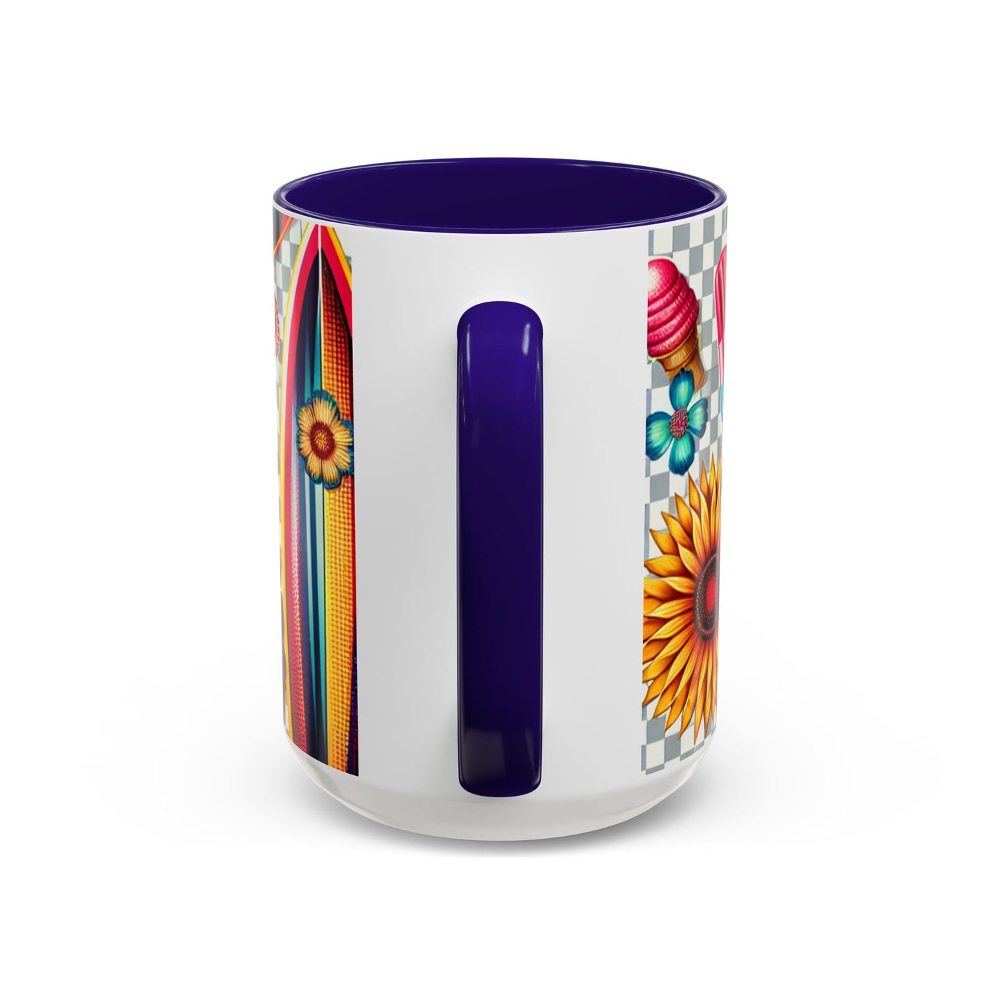 colorful summer vibes mug | vibrant design for your morning coffee